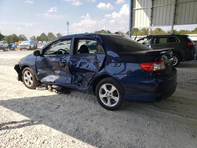 5YFBU4EE8BP002550 - 2011 TOYOTA COROLLA BASE أزرق صورة 2