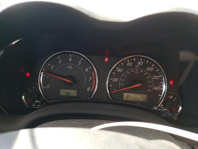 5YFBU4EE8BP002550 - 2011 TOYOTA COROLLA BASE أزرق صورة 9