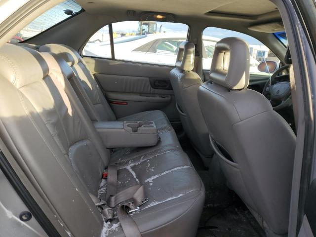 2G4WF551011116274 - 2001 BUICK REGAL GS SILVER photo 10