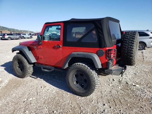 1C4AJWAG8HL527357 - 2017 JEEP WRANGLER SPORT RED photo 2