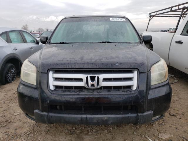 2HKYF18536H545306 - 2006 HONDA PILOT EX BLACK photo 5