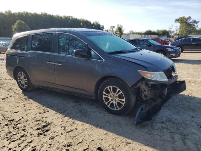 5FNRL5H60CB047927 - 2012 HONDA ODYSSEY EXL GRAY photo 4