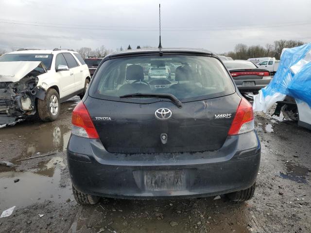 JTDKT4K33B5335077 - 2011 TOYOTA YARIS BLACK photo 6