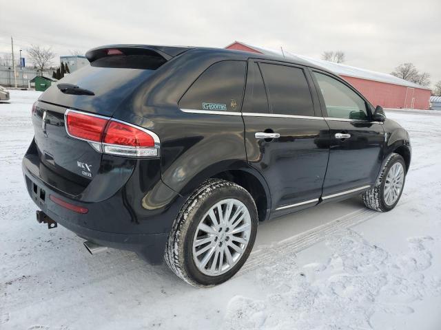 2LMDJ8JK6EBL10544 - 2014 LINCOLN MKX BLACK photo 3