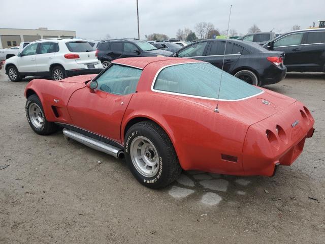 1Z8748S430085 - 1978 CHEVROLET CORVETTE RED photo 2