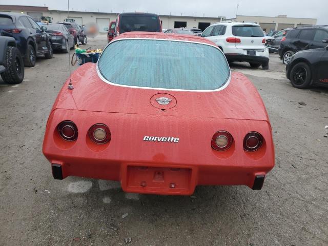 1Z8748S430085 - 1978 CHEVROLET CORVETTE RED photo 6