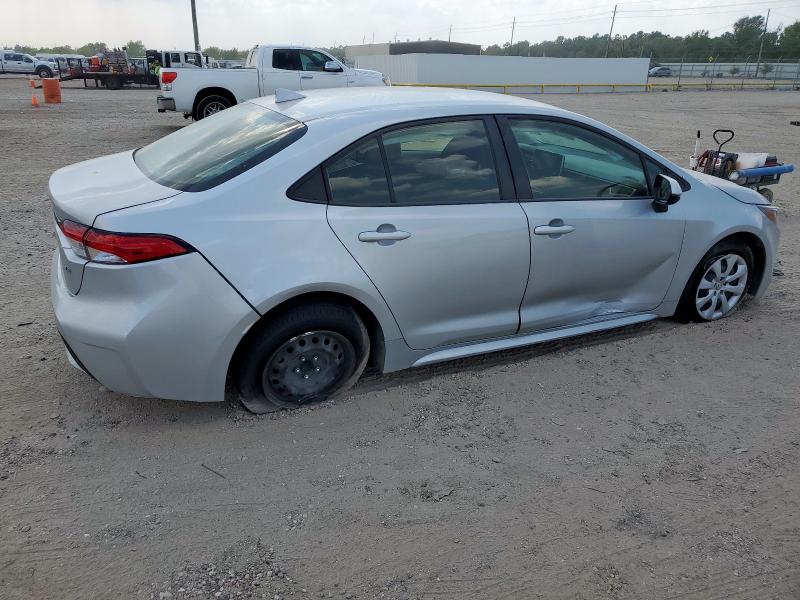 JTDEPRAE5LJ105759 - 2020 TOYOTA COROLLA LE SILVER photo 3