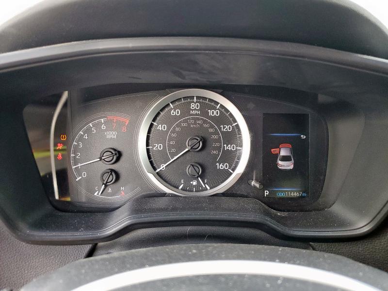 JTDEPRAE5LJ105759 - 2020 TOYOTA COROLLA LE SILVER photo 9