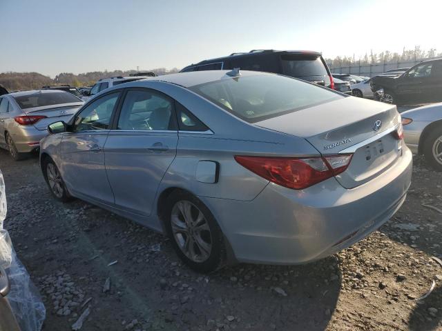 5NPEC4ACXDH625446 - 2013 HYUNDAI SONATA SE BLUE photo 2