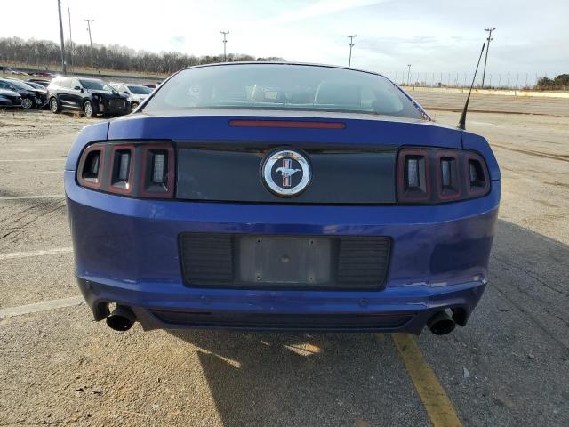 1ZVBP8AM4E5326024 - 2014 FORD MUSTANG BLUE photo 6