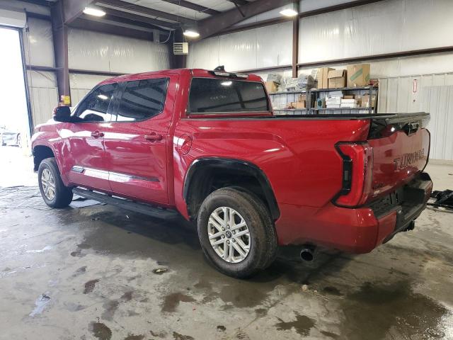 5TFNC5DB5NX011905 - 2022 TOYOTA TUNDRA CREWMAX PLATINUM წითელი ფოტო 2