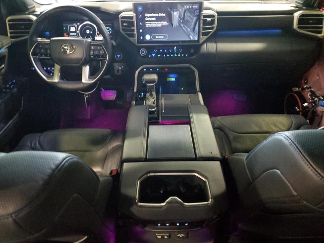 5TFNC5DB5NX011905 - 2022 TOYOTA TUNDRA CREWMAX PLATINUM წითელი ფოტო 8