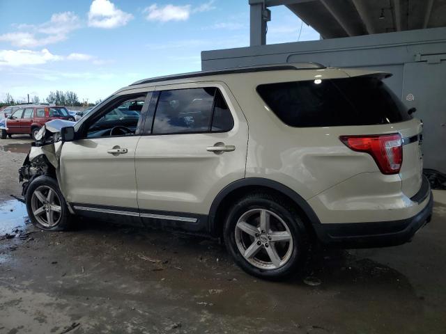 1FM5K7D80JGA30466 - 2018 FORD EXPLORER XLT 棕色 照片 2