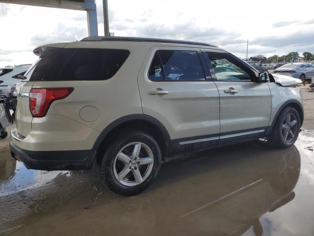 1FM5K7D80JGA30466 - 2018 FORD EXPLORER XLT 棕色 照片 3