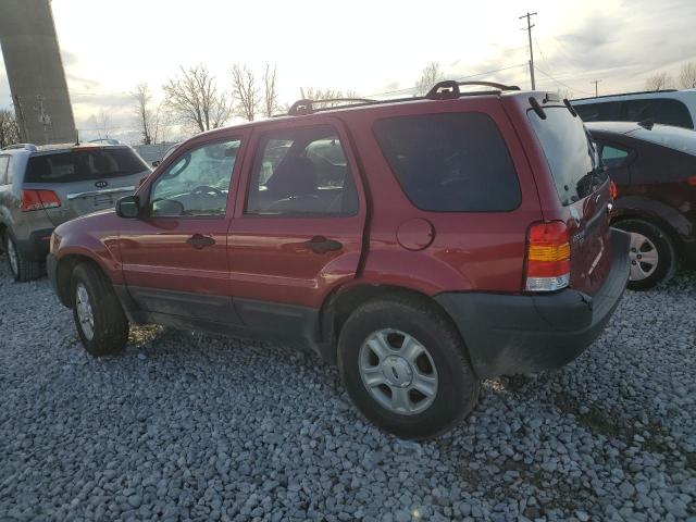 1FMCU93194DA22079 - 2004 FORD ESCAPE XLT BURGUNDY photo 2