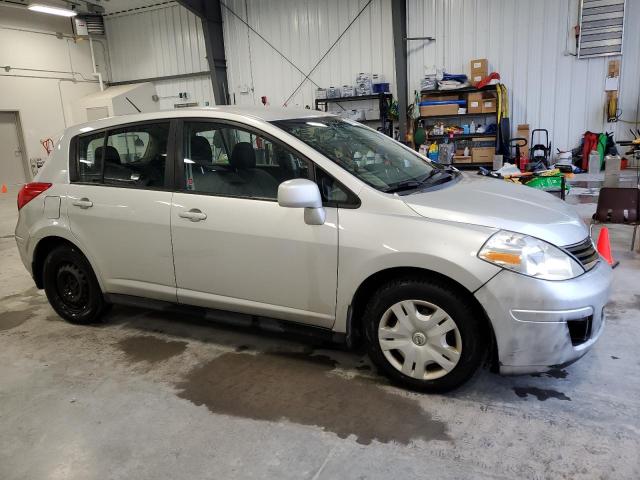 3N1BC1CP2CL377423 - 2012 NISSAN VERSA S SILVER photo 4