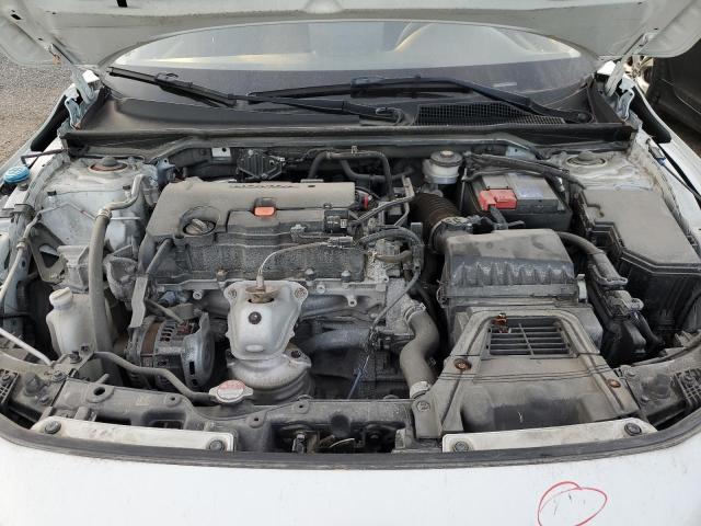 2HGFE2F25NH118324 - 2022 HONDA CIVIC LX WHITE photo 11