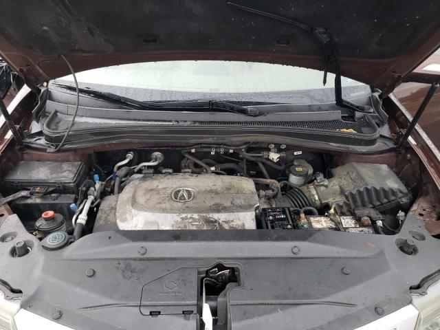 2HNYD2H67BH529255 - 2011 ACURA MDX TECHNOLOGY Qəhvəyi foto 12