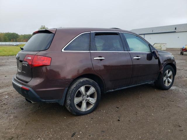 2HNYD2H67BH529255 - 2011 ACURA MDX TECHNOLOGY Qəhvəyi foto 3
