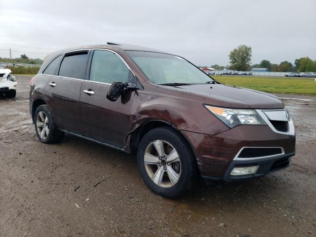 2HNYD2H67BH529255 - 2011 ACURA MDX TECHNOLOGY Qəhvəyi foto 4