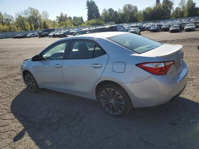 2T1BURHE7FC245801 - 2015 TOYOTA COROLLA L SILVER photo 2