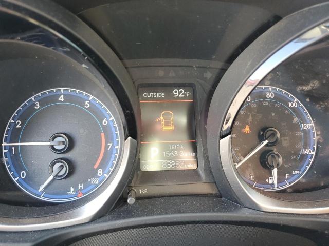 2T1BURHE7FC245801 - 2015 TOYOTA COROLLA L SILVER photo 9