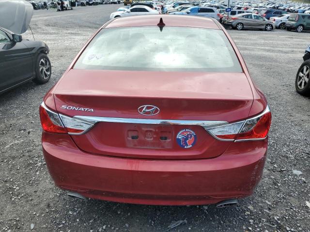 5NPEC4AC2BH182593 - 2011 HYUNDAI SONATA SE BURGUNDY photo 6