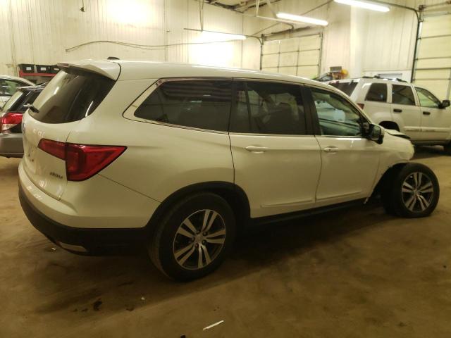 5FNYF6H55HB103867 - 2017 HONDA PILOT EXL WHITE photo 3