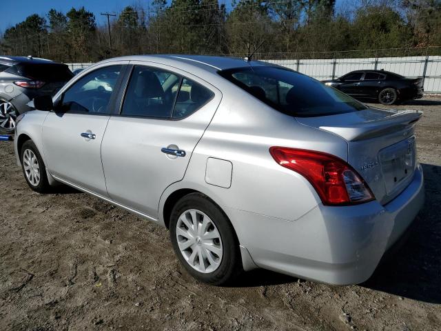 3N1CN7AP9KL829869 - 2019 NISSAN VERSA S SILVER photo 2