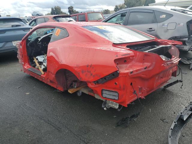 1G1FE1R75H0157822 - 2017 CHEVROLET CAMARO SS RED photo 2