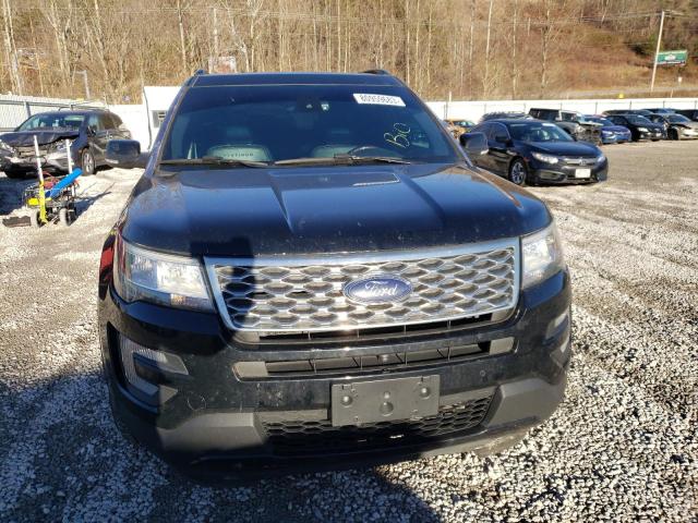 1FM5K8HT3HGA56834 - 2017 FORD EXPLORER PLATINUM BLACK photo 5