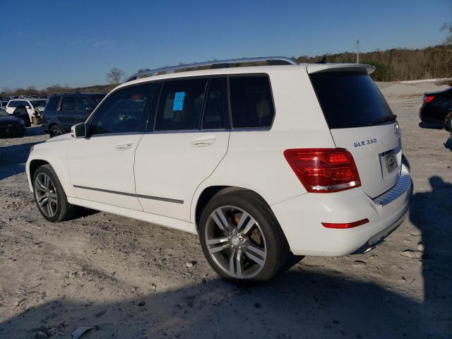 WDCGG5HB1DG034937 - 2013 MERCEDES-BENZ GLK 350 WHITE photo 2