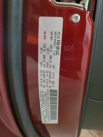 2C4RC1EG2KR746386 - 2019 CHRYSLER PACIFICA TOURING L PLUS BURGUNDY photo 13