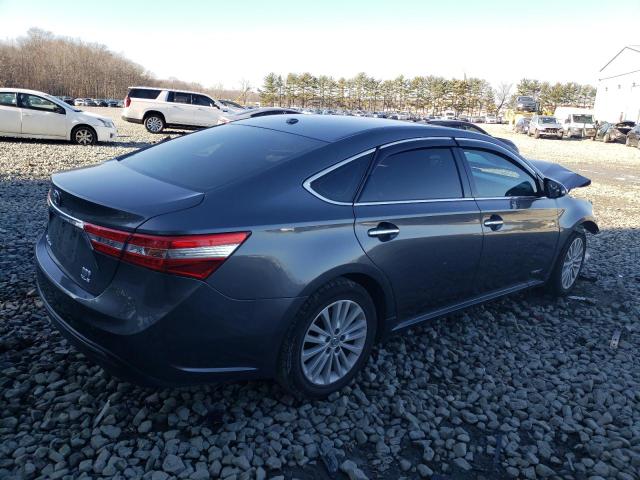 4T1BD1EB2DU010679 - 2013 TOYOTA AVALON HYBRID GRAY photo 3