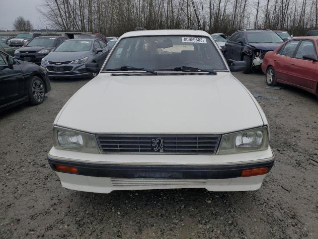 VF3BF81F9KS427084 - 1989 PEUGEOT 505 SW8 WHITE photo 5