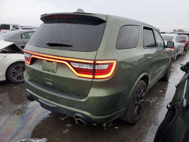 1C4SDJGJXMC853320 - 2021 DODGE DURANGO SRT 392 GREEN photo 3