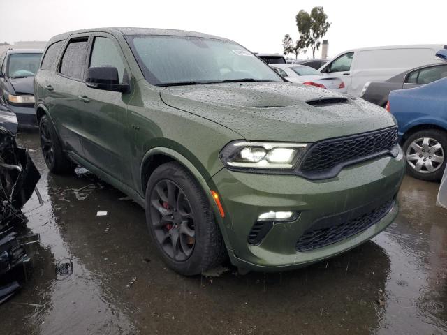 1C4SDJGJXMC853320 - 2021 DODGE DURANGO SRT 392 GREEN photo 4