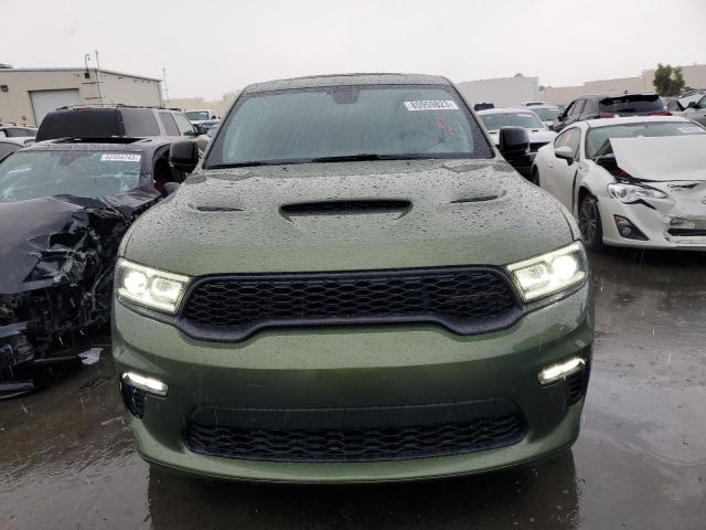 1C4SDJGJXMC853320 - 2021 DODGE DURANGO SRT 392 GREEN photo 5