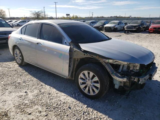 1HGCR3F85EA001035 - 2014 HONDA ACCORD EXL SILVER photo 4