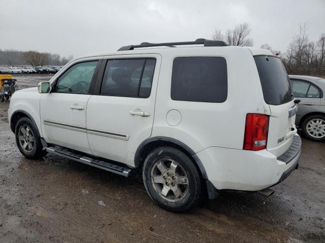 5FNYF48979B042403 - 2009 HONDA PILOT TOURING WHITE photo 2