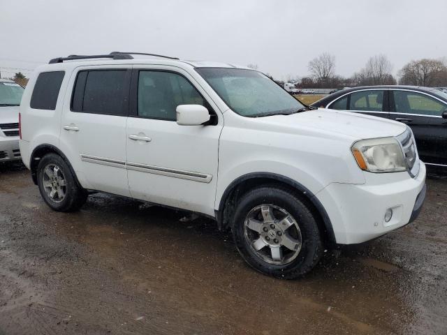 5FNYF48979B042403 - 2009 HONDA PILOT TOURING WHITE photo 4