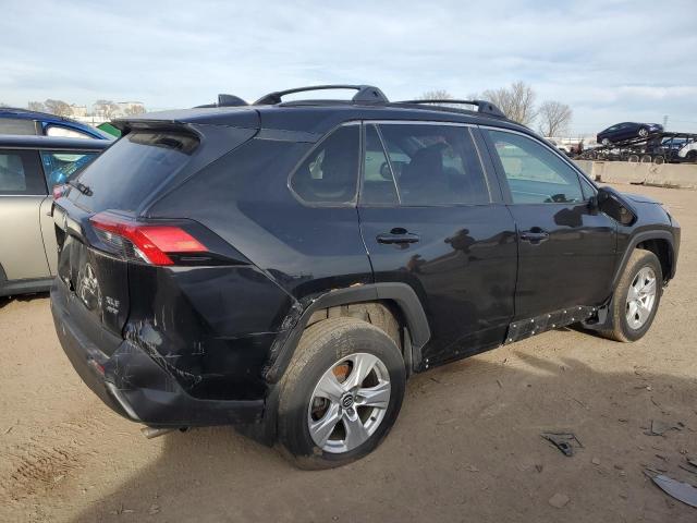 2T3P1RFV1LW113457 - 2020 TOYOTA RAV 4 XLE BLACK photo 3