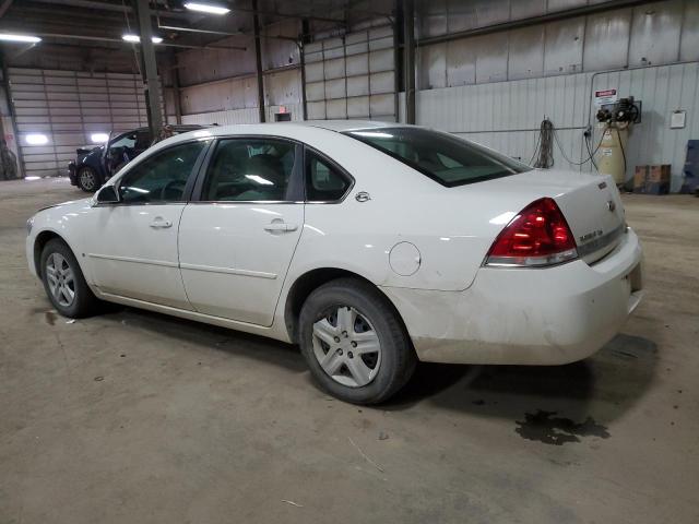 2G1WB58K581368853 - 2008 CHEVROLET IMPALA LS WHITE photo 2