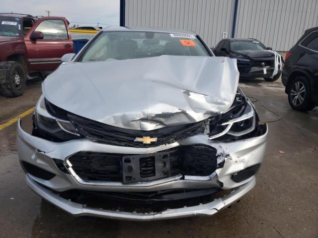 1G1BE5SM1J7115148 - 2018 CHEVROLET CRUZE LT ვერცხლისფერი ფოტო 5