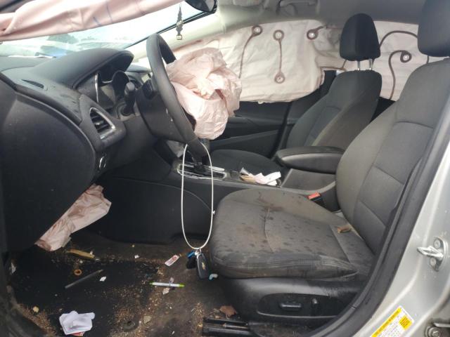1G1BE5SM1J7115148 - 2018 CHEVROLET CRUZE LT ვერცხლისფერი ფოტო 7