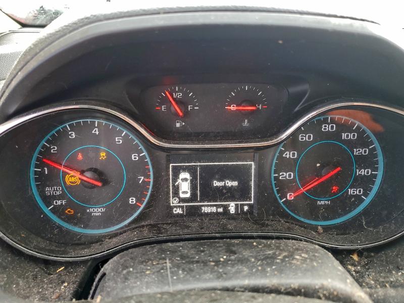 1G1BE5SM1J7115148 - 2018 CHEVROLET CRUZE LT ვერცხლისფერი ფოტო 9