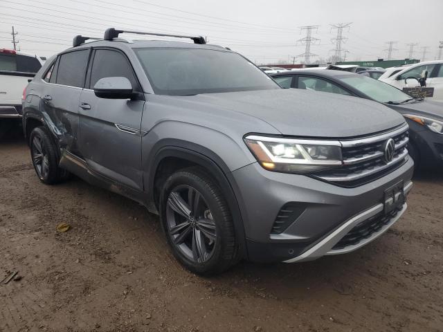1V2HE2CAXNC222926 - 2022 VOLKSWAGEN ATLAS CROS SE GRAY photo 4