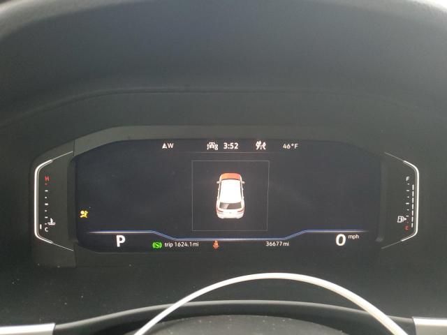 1V2HE2CAXNC222926 - 2022 VOLKSWAGEN ATLAS CROS SE GRAY photo 9