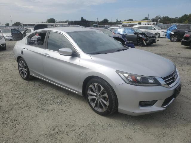 1HGCR2F59EA290081 - 2014 HONDA ACCORD SPORT 银色 照片 4