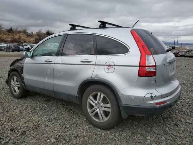 JHLRE4H78BC024360 - 2011 HONDA CR-V EXL SILVER photo 2